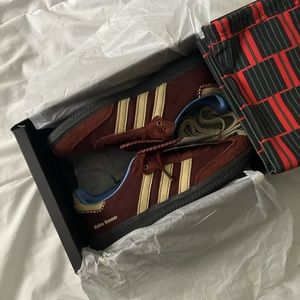 Adidas x Wales Bonner Samba Nylon Low Trainers Fox Brown. Size US M7/W8 (UK 6.5)